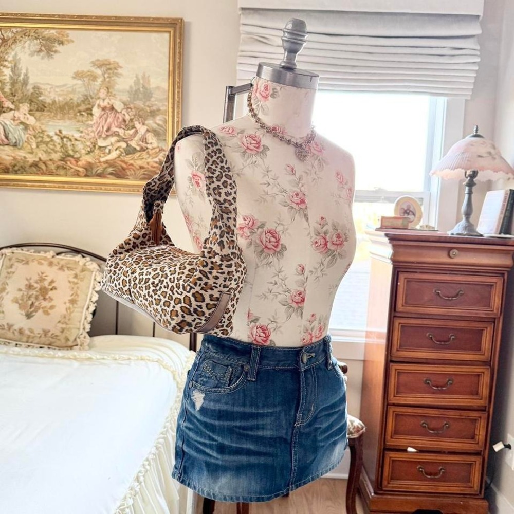 leopard purse